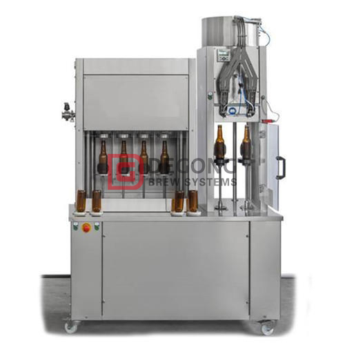 Teljesen automatikus izobár üveg üveg sör töltő gép / palackozó vontató eladó