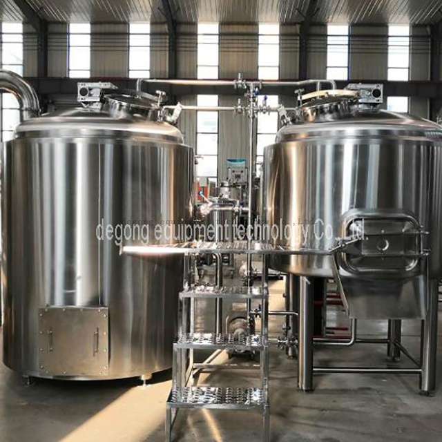1500L kereskedelmi kiváló minőségű rozsdamentes acél sörfőző berendezés eladó