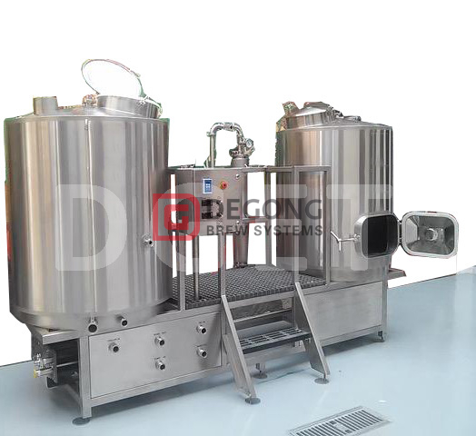 5BBL Kereskedelmi használt sörfőző rendszer kézműves sörfelszerelés eladó