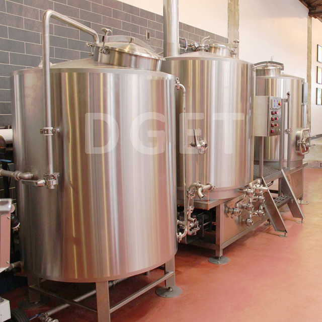 500L Microbrewery Brewing Beer Sörfőzde növényi használt sörmosó rendszer CE tanúsítvánnyal