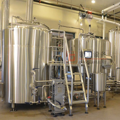 1000L automatikus sörfőzőberendezés kereskedelmi sörfőző gépek ss304 egészségügyi