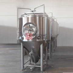 1000L / 10BBL kézműves sörfőző tartály CCT kúpos izobárnyomás rozsdamentes acél sör erjesztési tartály