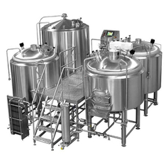 Európában népszerű: 1000 literes sörfőzőgép elektromos fűtéssel a kézműves sör rozsdamentes acélból készült 304 kulcsrakész sörgyárához